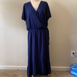 Faux Wrap Dress